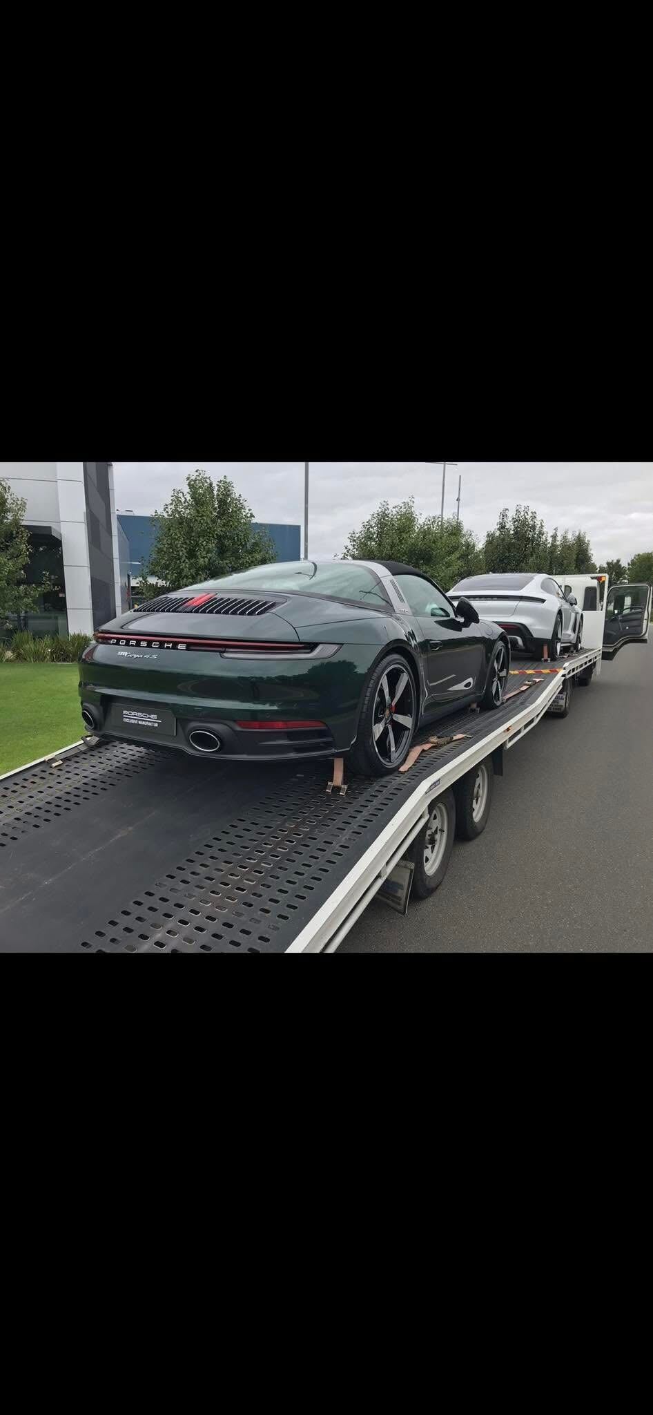 Long Distance Transport - Car carrier on highway